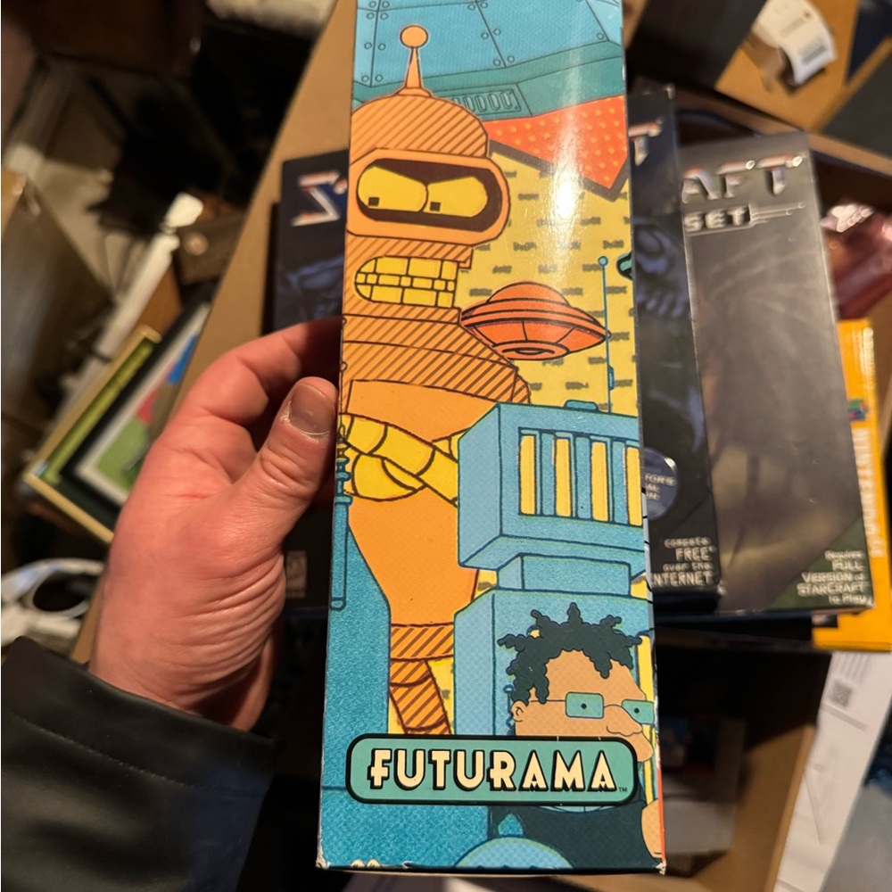 Futurama Talking Bender Figure. 2007 Toynami series. New sealed CIB. Rare - Picture 3 of 4